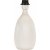 Pied de lampe Baylee - Blanc - 28 cm