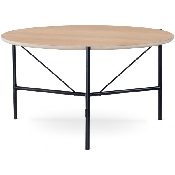 Torkelson Al matbord 135 cm - Vitoljad ek