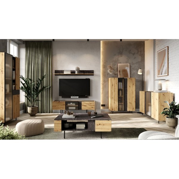 Marmo soffbord - Artisan ek Marmo soffbord - Artisan ek