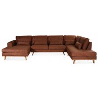 Ranger U-soffa med öppet avslut höger - Polyester Ranger U-soffa med öppet avslut höger - Polyester