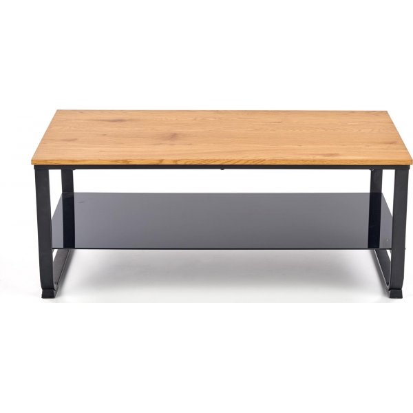 Table basse Polite 105 x 55 cm - Chêne/noir Table basse Polite 105 x 55 cm - Chêne/noir