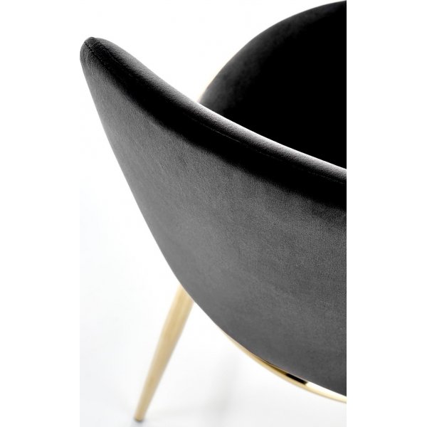 Chaise de salle à manger Cadeira 460 - Noir Chaise de salle à manger Cadeira 460 - Noir