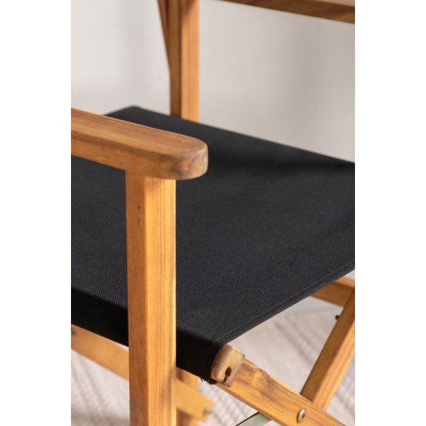 Chaise de salle  manger Marion - Noir/Naturel