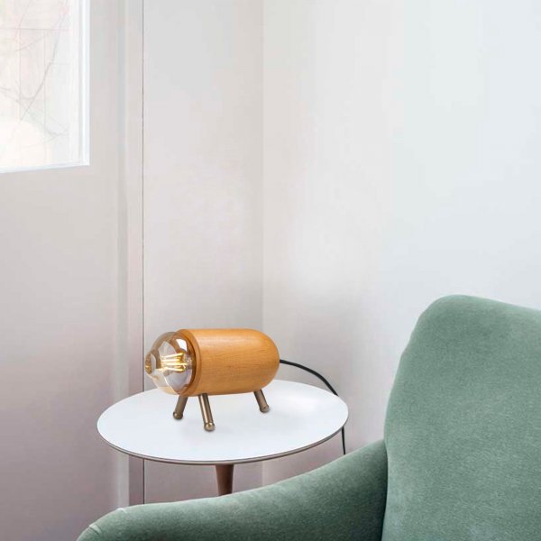 Lampe de table Kavuk 127 - Bois Lampe de table Kavuk 127 - Bois