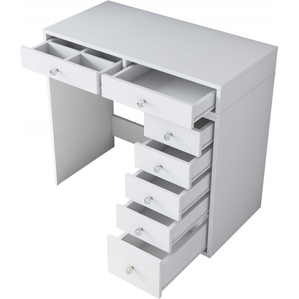 Bijou kaptafel 8 - 90 x 44,5 cm - Wit Bijou kaptafel 8 - 90 x 44,5 cm - Wit