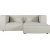 Canap modulable Nees en boucl - petit canap divan en boucl