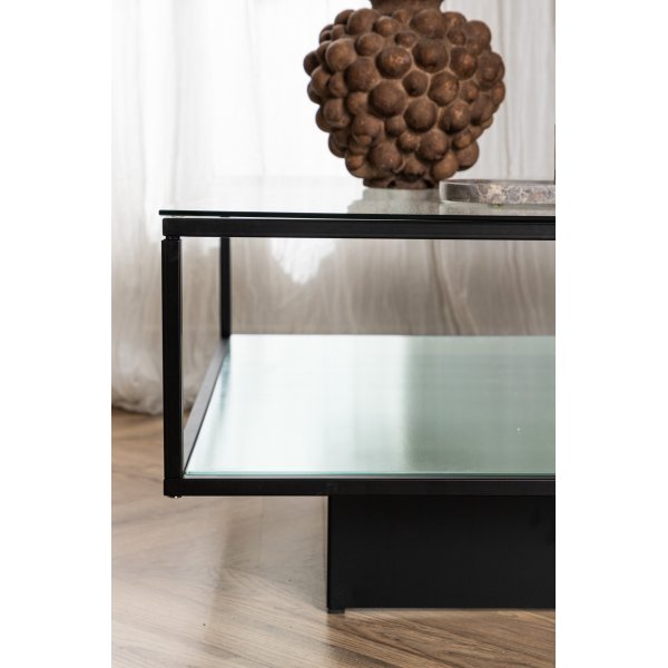 Table basse Maglehem 90 x 90 cm - Noir Table basse Maglehem 90 x 90 cm - Noir