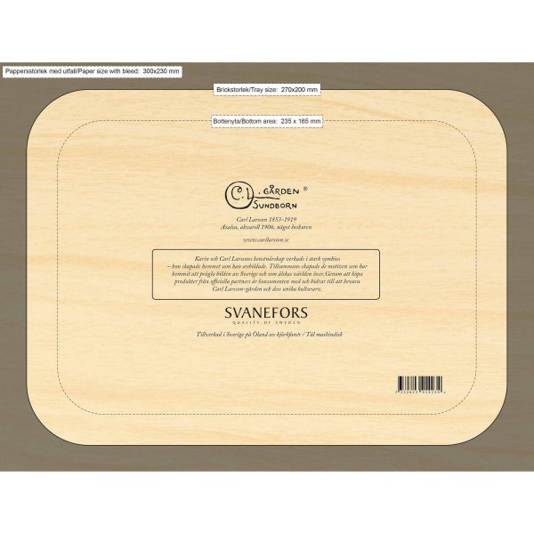 Plateau Azalée 20 x 27 cm - Multi Plateau Azalée 20 x 27 cm - Multi