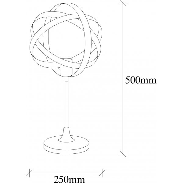 Lampe à poser Gezegen - Noir Lampe à poser Gezegen - Noir