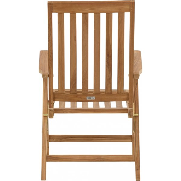 Positionsstol teak - Salt