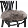 Plaza stolsdyna frskinn 34 cm - Mushroom