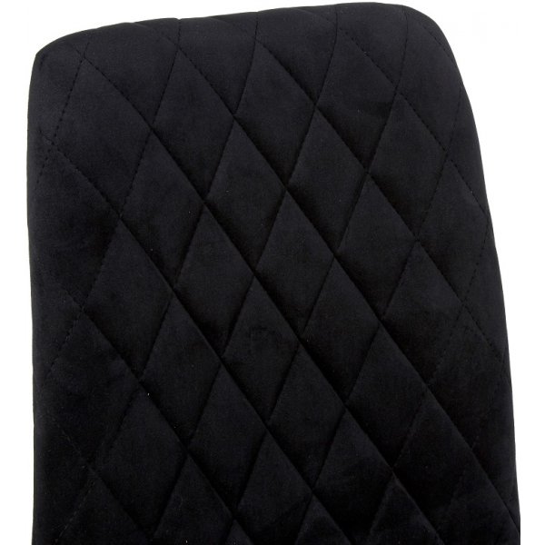 Saint stol I svart sammet + Möbeltassar Saint stol I svart sammet + Möbeltassar