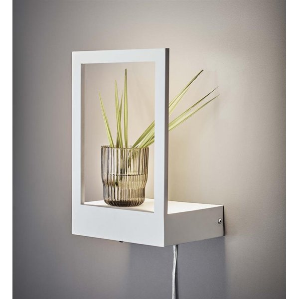 Pablo vägglampa 20x30 cm - Vit Pablo vägglampa 20x30 cm - Vit