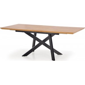 Table  manger Errol 160-200cm - Chne/noir