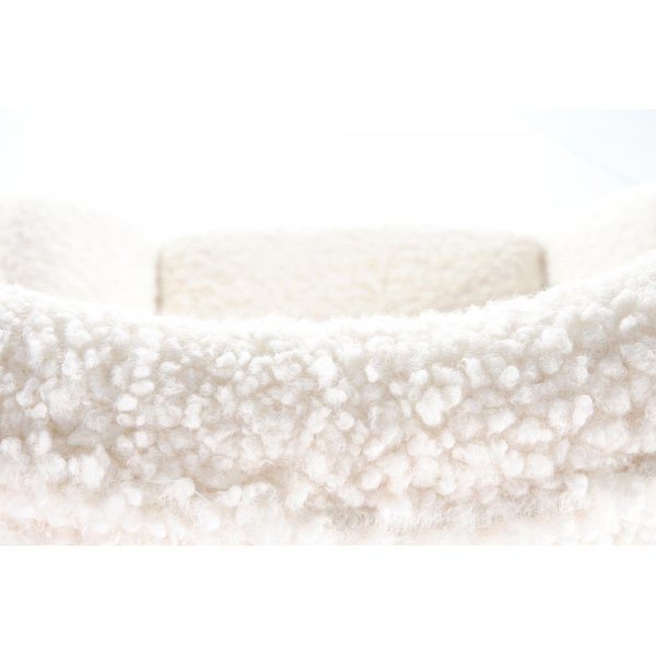 Chaise  bascule Doro - Blanc crme/or