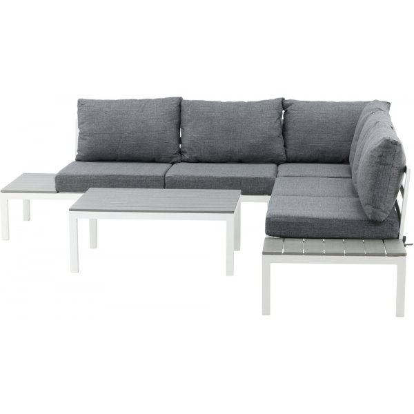 Odense hörnsoffgrupp - Grå/Vit Odense hörnsoffgrupp - Grå/Vit