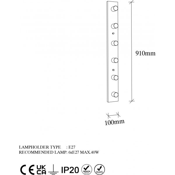 Milou vägglampa 12237 - Guld Milou vägglampa 12237 - Guld