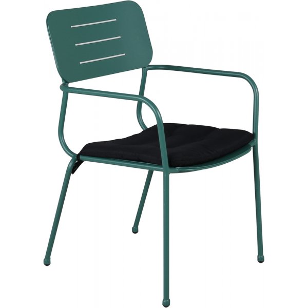 Nicke matstol - Svart/Grön Nicke matstol - Svart/Grön