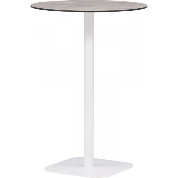 Table de bar Milano - Gris/Blanc Table de bar Milano - Gris/Blanc