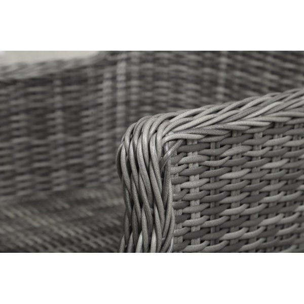 Balkongset med 2 stolar och bord 48 x 48 cm gr/rotting - Tor/Jacksonville