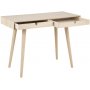 Century skrivbord 100 x 45 cm - Vitpigmenterad ek