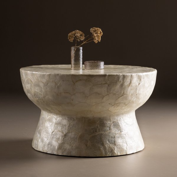 Sandön soffbord Ø70 cm - Ljusgrå Sandön soffbord Ø70 cm - Ljusgrå