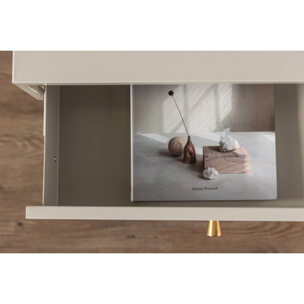 Bakal sängbord 43 x 50 cm - Beige Bakal sängbord 43 x 50 cm - Beige