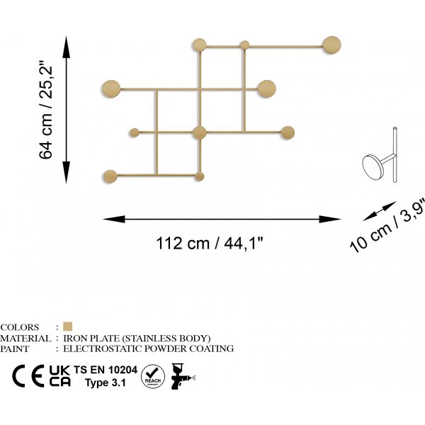 Cintre Fatara - Or Cintre Fatara - Or