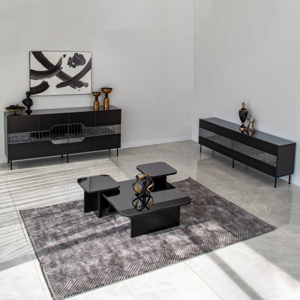 Buffet Milan - Noir Buffet Milan - Noir