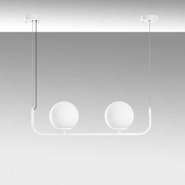 Faruk taklampa - Vit