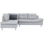 Horna L-soffa divan hger - Gr