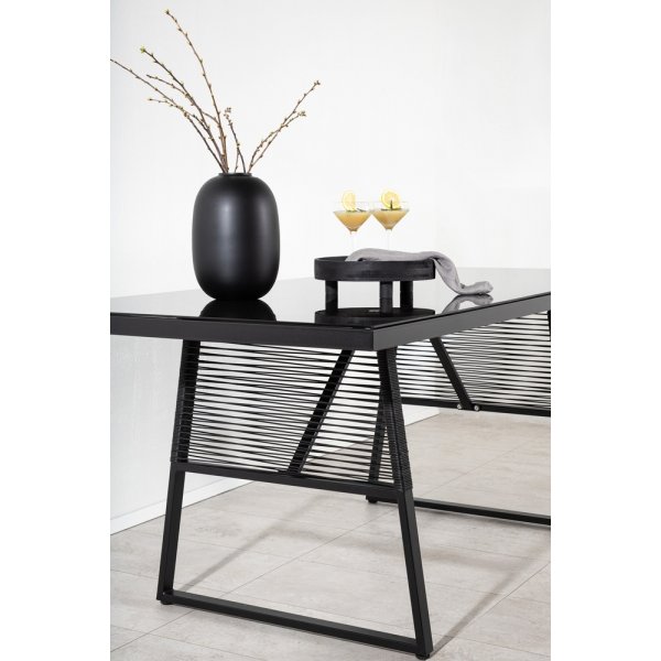 Dallas matbord 193 x 90 cm - Svart Dallas matbord 193 x 90 cm - Svart