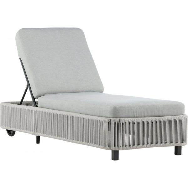 Chaise longue Virya - Noir Chaise longue Virya - Noir