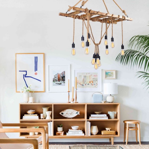 Plafonnier Erebos 103-AV - Bois