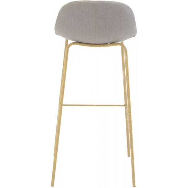 Bridge barstol - Ekimitation/grå Bridge barstol - Ekimitation/grå