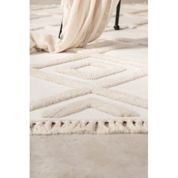 Tapis Pascal - Blanc Tapis Pascal - Blanc
