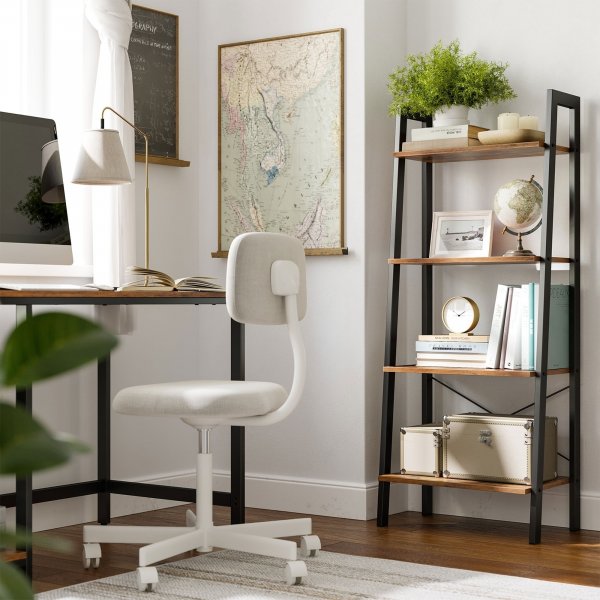 Petter opstapplank 137,5 cm - Bruin/zwart