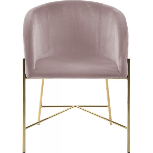 Fauteuil Nelson - Rose poudré Fauteuil Nelson - Rose poudré