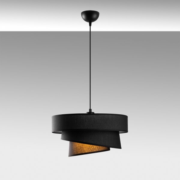 Stage taklampa 40 cm - Svart