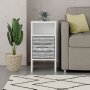 Grandma\\\'s sngbord zebra - Vit