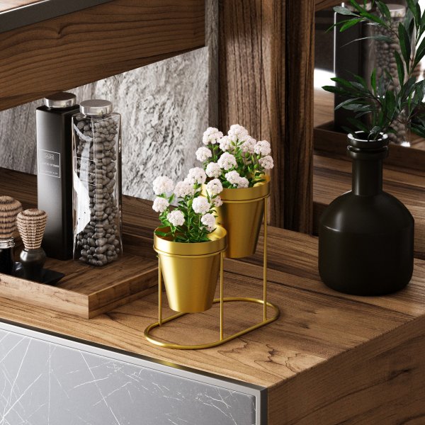 Platon 15 pots - Or Platon 15 pots - Or