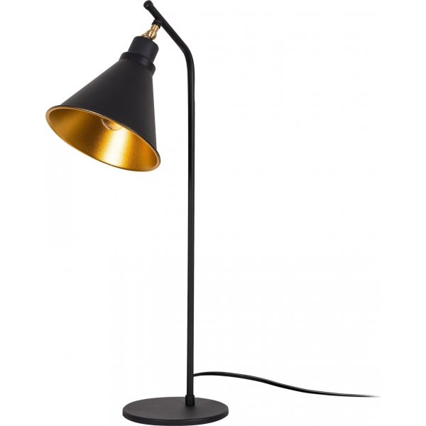 Lampe à poser Sivani 2 - Noir/or Lampe à poser Sivani 2 - Noir/or