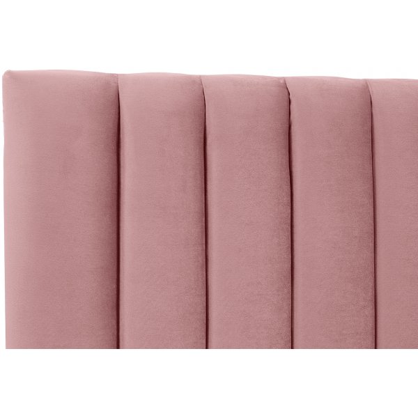 Tête de lit Ribbersborg (Velours rose) - Toutes largeurs Tête de lit Ribbersborg (Velours rose) - Toutes largeurs
