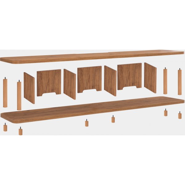 Neo TV-b�nk 180 cm - Furu