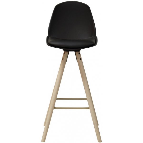 Oslo barkruk 105 cm - Zwart PU