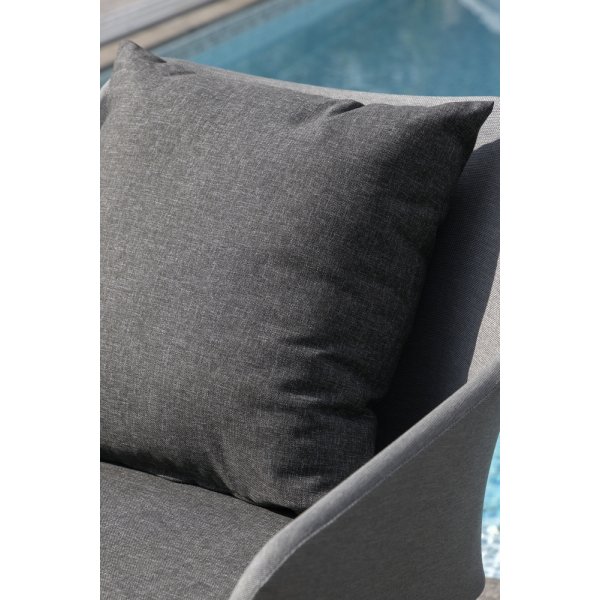 Groupe de canapés Spoga - Noir/Gris Groupe de canapés Spoga - Noir/Gris