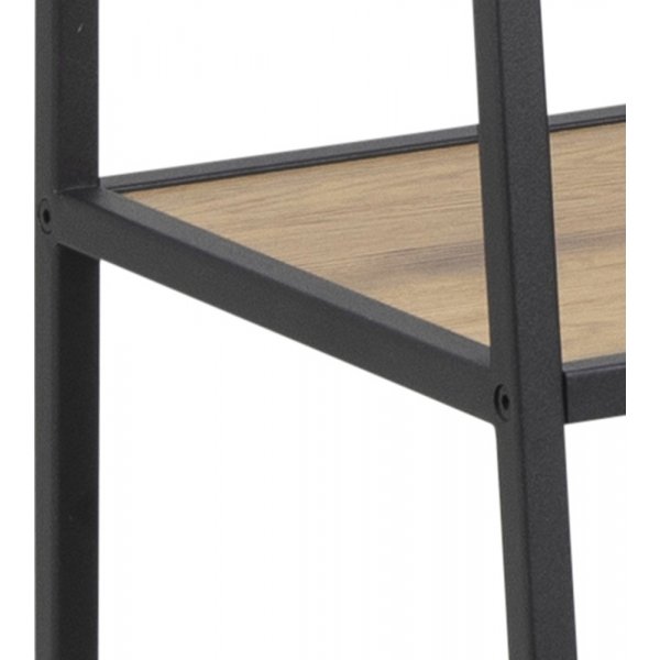 Seaford steghylla 77x138 cm - Ek/svart Seaford steghylla 77x138 cm - Ek/svart