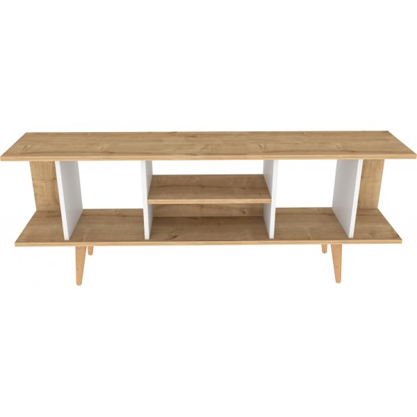 Banc média Akya - Chêne saphir/blanc Banc média Akya - Chêne saphir/blanc