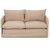 Saga 2-sits bddsoffa XL - Beige