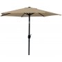 Parasoll beige 200 cm - Fjllbacka + Textilskydd fr utembler